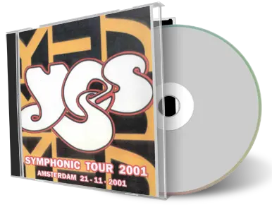 Artwork Cover of Yes 2001-11-21 CD Amsterdam Audience