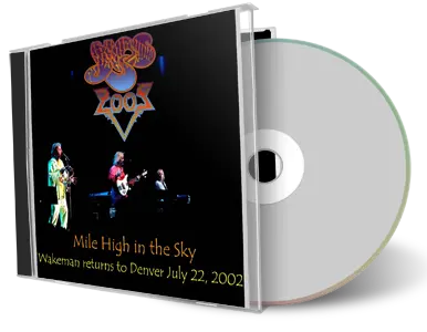 Artwork Cover of Yes 2002-07-22 CD Denver Audience