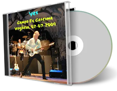 Artwork Cover of Yes 2004-07-02 CD Voghera Audience