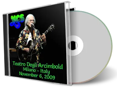 Artwork Cover of Yes 2009-11-06 CD Milano Audience
