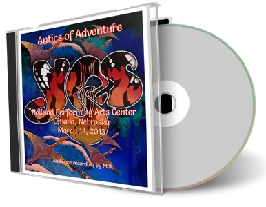 Artwork Cover of Yes 2013-03-14 CD Antics Of Adventure Audience