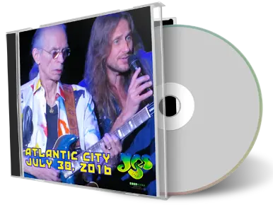 Artwork Cover of Yes 2016-07-30 CD Atlantic City Audience