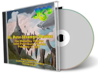 Artwork Cover of Yes 2017-02-11 CD St Pete Strange Device Audience