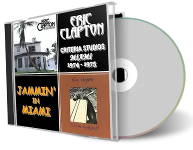 Artwork Cover of Eric Clapton 1975-04-05 CD Jammin' In Miami Soundboard