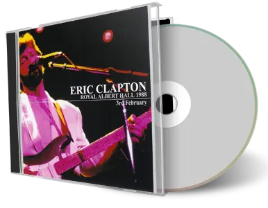 Artwork Cover of Eric Clapton 1988-02-03 CD London Audience