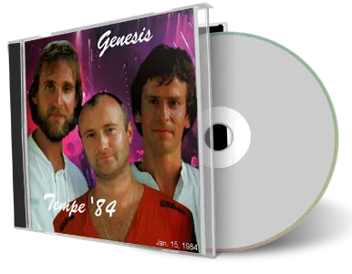 Artwork Cover of Genesis 1984-01-15 CD Tempe Audience