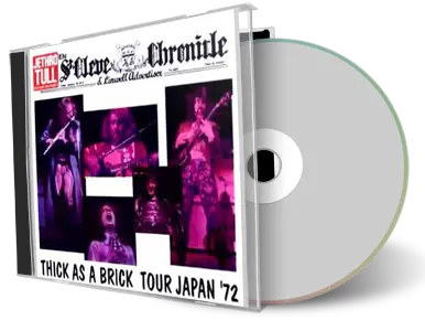 Artwork Cover of Jethro Tull 1972-07-16 CD Tokyo Audience