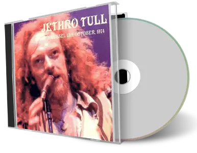 Artwork Cover of Jethro Tull 1974-10-13 CD Brussels Audience