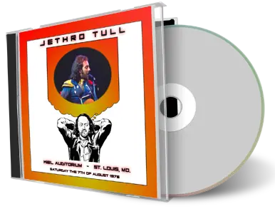 Artwork Cover of Jethro Tull 1976-08-07 CD St Louis Audience