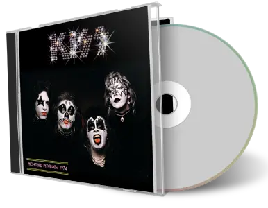 Artwork Cover of Kiss 1974-06-23 CD Nightbird Interview Soundboard