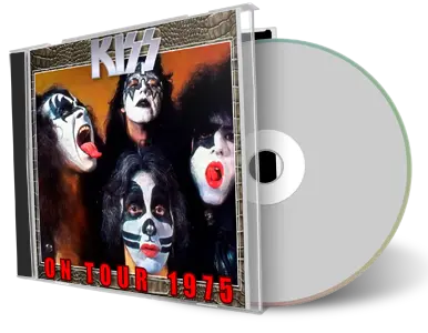 Artwork Cover of Kiss 1975-07-23 CD Wildwood Audience