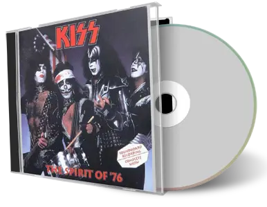 Artwork Cover of Kiss 1976-07-03 CD Cleveland Soundboard
