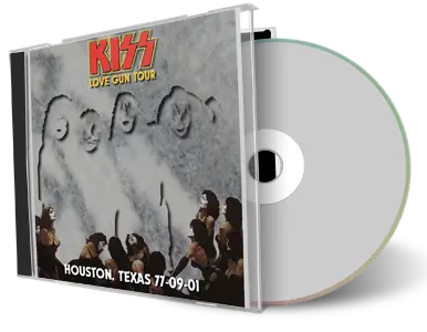 Artwork Cover of Kiss 1977-09-01 CD Houston Audience