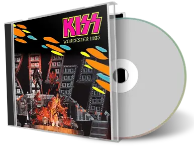 Artwork Cover of Kiss 1985-12-20 CD Worcester Audience