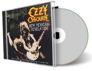 Artwork Cover of Ozzy Osbourne 1982-01-07 CD Albuquerque Audience