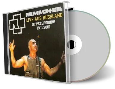 Artwork Cover of Rammstein 2001-11-19 CD St Petersburg Audience