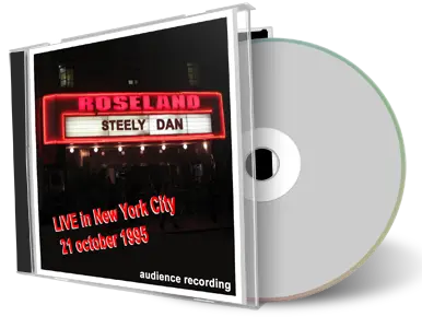 Artwork Cover of Steely Dan 1995-10-21 CD New York Audience