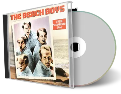 Artwork Cover of The Beach Boys 1964-08-01 CD Sacramento Audience