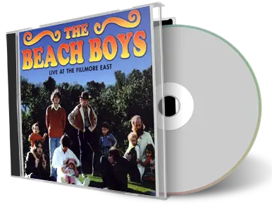Artwork Cover of The Beach Boys 1971-06-27 CD Fillmore Audience