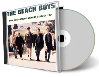 Artwork Cover of The Beach Boys 1971-07-01 CD Bronx Audience