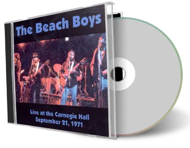 Artwork Cover of The Beach Boys 1971-09-24 CD New York Audience