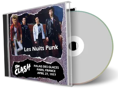Artwork Cover of The Clash 1977-04-27 CD Paris Audience