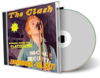 Artwork Cover of The Clash 1977-05-07 CD Edinburgh Audience