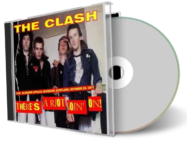 Artwork Cover of The Clash 1977-10-25 CD Glasgow Audience