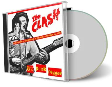 Artwork Cover of The Clash 1977-10-26 CD Edinburgh Audience