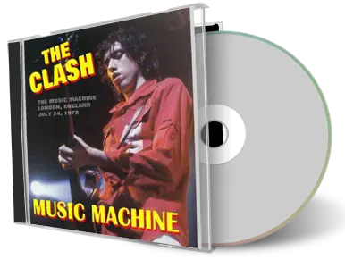 Artwork Cover of The Clash 1978-07-24 CD London Audience