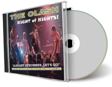 Artwork Cover of The Clash 1979-02-17 CD New York City Audience