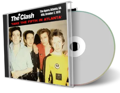Artwork Cover of The Clash 1979-10-02 CD Atlanta Audience