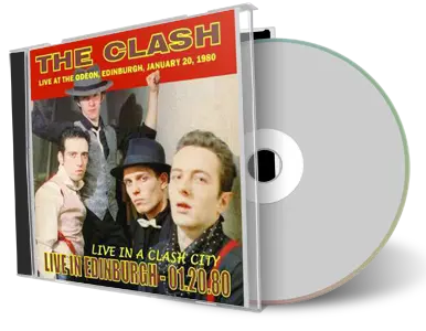 Artwork Cover of The Clash 1980-01-20 CD Edinburgh Audience