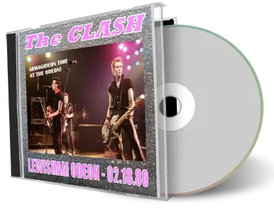 Artwork Cover of The Clash 1980-02-18 CD Lewisham Audience