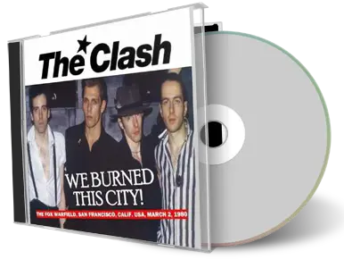 Artwork Cover of The Clash 1980-03-02 CD San Francisco Audience