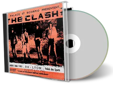 Artwork Cover of The Clash 1981-05-05 CD Lyon Audience