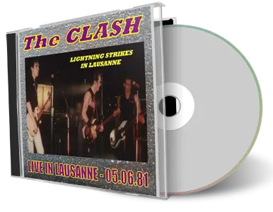 Artwork Cover of The Clash 1981-05-06 CD Lausanne Audience