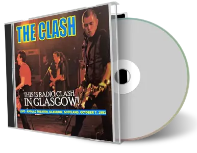 Artwork Cover of The Clash 1981-10-07 CD Glasgow Audience