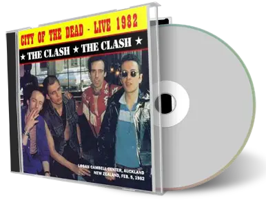 Artwork Cover of The Clash 1982-02-05 CD Aukland Audience