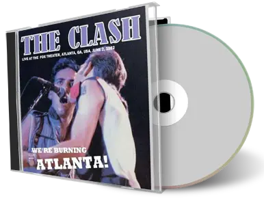 Artwork Cover of The Clash 1982-06-02 CD Atlanta Audience