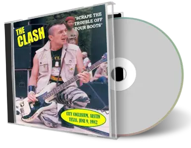 Artwork Cover of The Clash 1982-06-09 CD Austin Audience