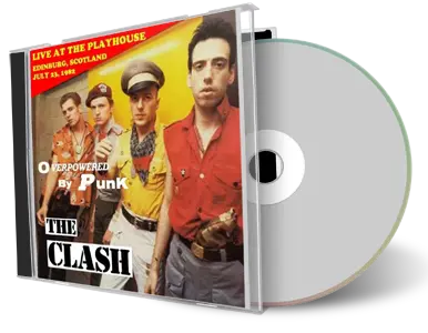 Artwork Cover of The Clash 1982-07-23 CD Edinburgh Audience