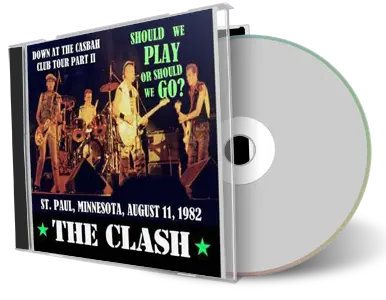 Artwork Cover of The Clash 1982-08-11 CD St Paul Audience