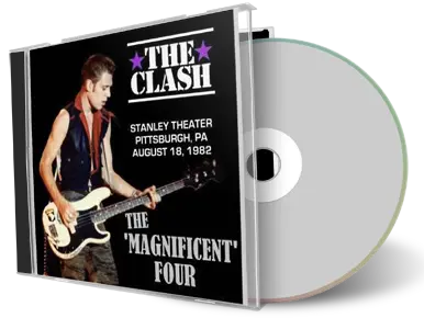 Artwork Cover of The Clash 1982-08-18 CD Pittsburgh Audience