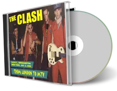 Artwork Cover of The Clash 1982-10-02 CD London Audience