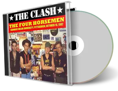 Artwork Cover of The Clash 1982-10-16 CD Pittsburgh Audience