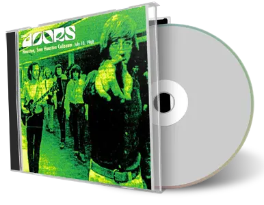 Artwork Cover of The Doors 1968-07-10 CD Houston Audience