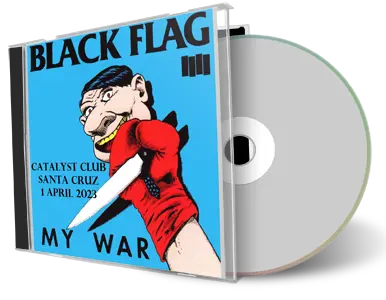 Artwork Cover of Black Flag 2023-04-01 CD Santa Cruz Audience