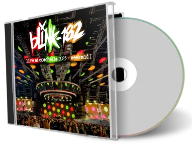 Artwork Cover of Blink 182 2023-04-14 CD Indio Audience