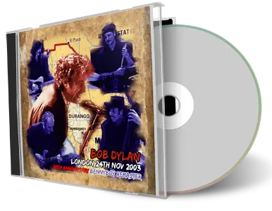 Artwork Cover of Bob Dylan 2003-11-24 CD London Audience